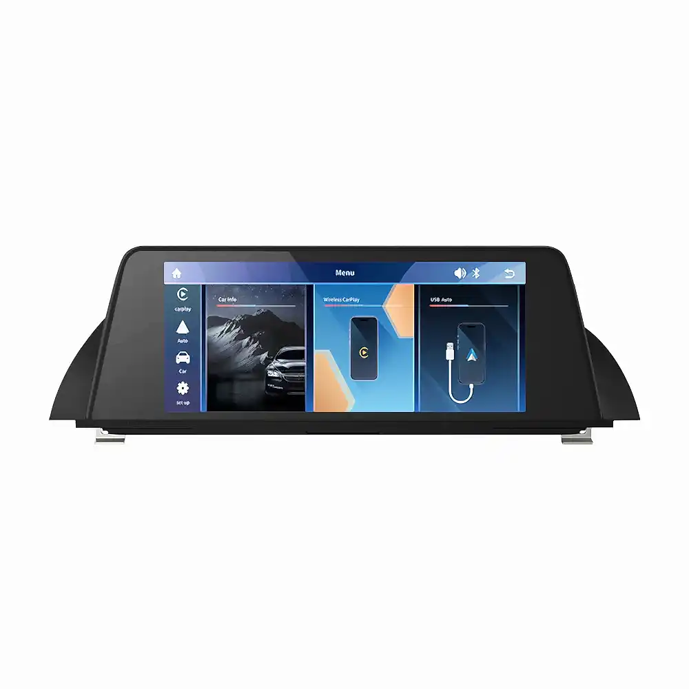 10,25 Zoll Wireless CarPlay Android Auto Auto Multimedia für BMW F10 F11 Head Unit Rückfahrkamera IOS IPhone