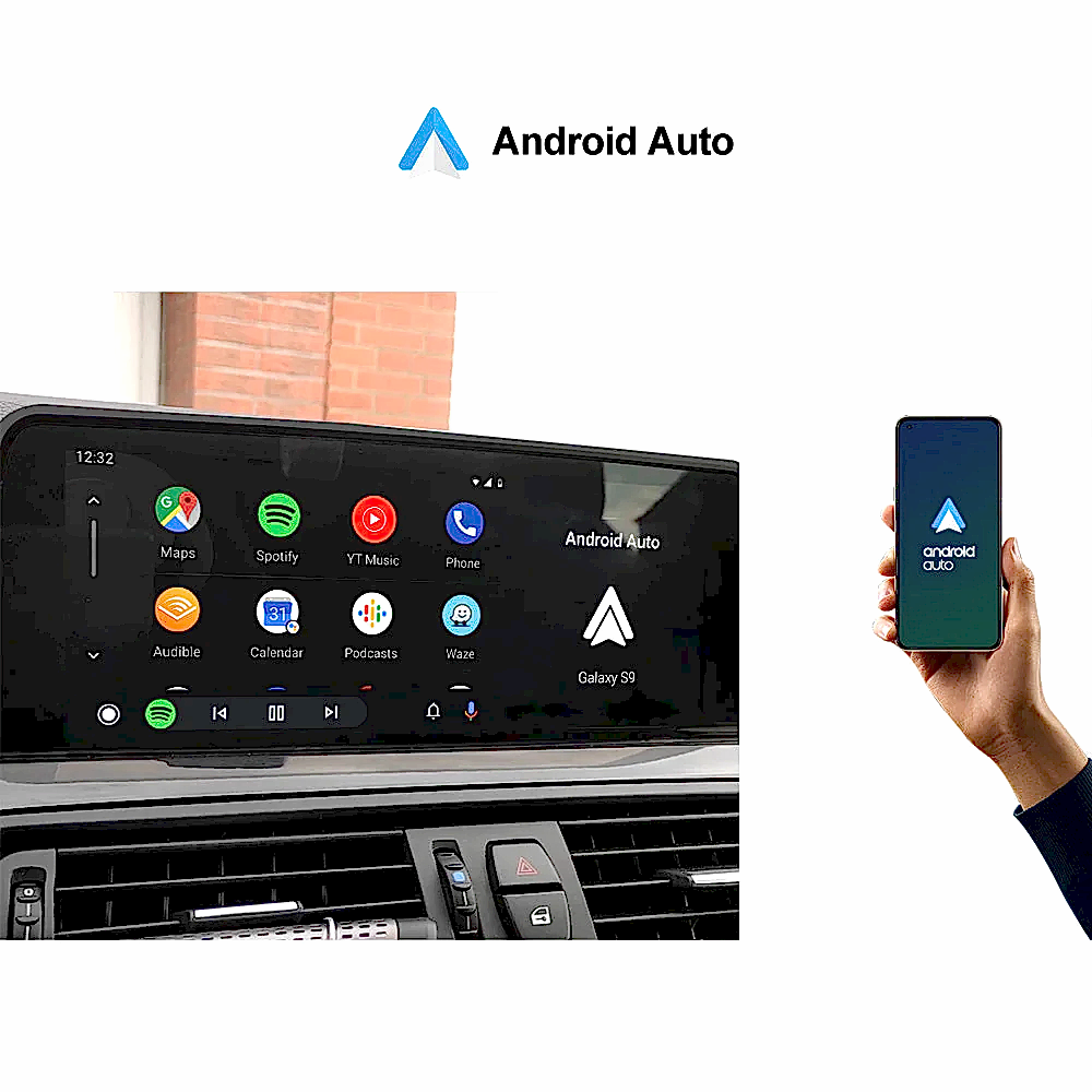 10,25 Zoll Wireless CarPlay Android Auto Auto Multimedia für BMW F10 F11 Head Unit Rückfahrkamera IOS IPhone