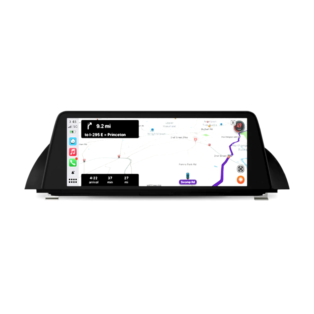 10,25 Zoll Wireless CarPlay Android Auto Auto Multimedia für BMW F10 F11 Head Unit Rückfahrkamera IOS IPhone